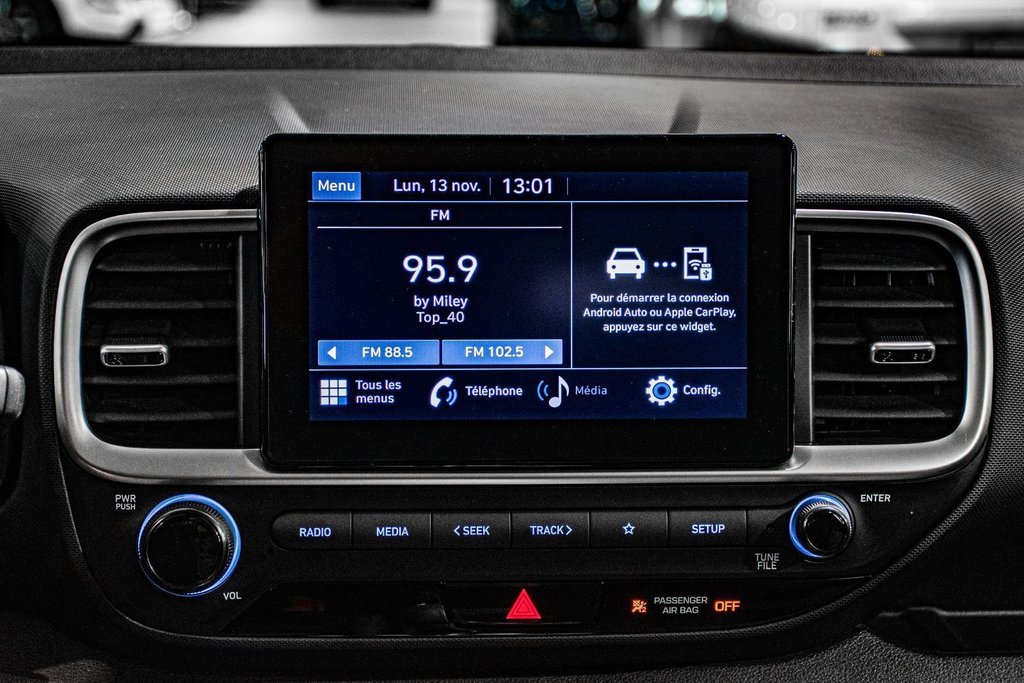 Hyundai Venue CAMERA  A/C CLIMATISE  SIEGES CHAUFFFANTSBLUETOOTH 2022 à Montréal, Québec - 20 - w1024h768px