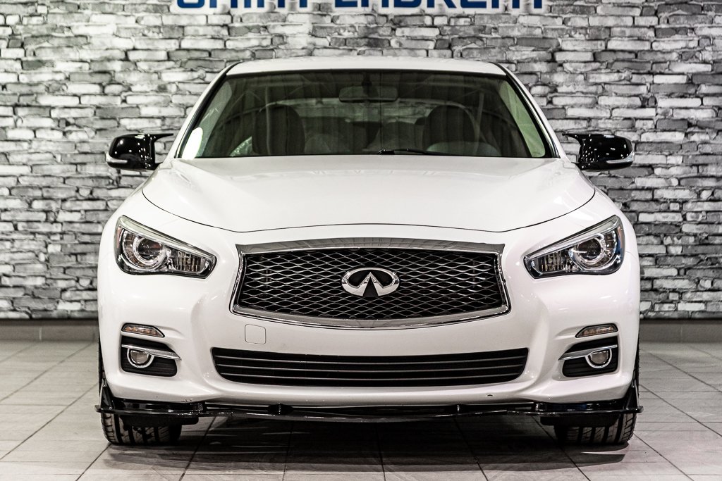 Infiniti Q50 SPORT V6 3.7L AWD CAMERA CUIR VITRES TEINTÉES 2015 à Montréal, Québec - 7 - w1024h768px