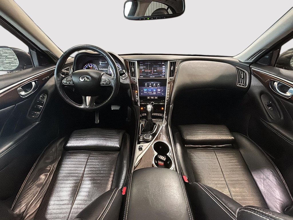 Infiniti Q50 3.0T SPORT AWD TOIT CUIR CHAUFFANTS CAM NAVI 2016 à Montréal, Québec - 19 - w1024h768px