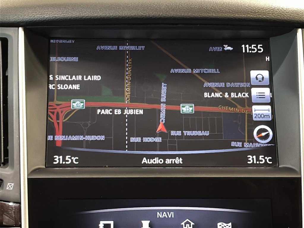 Infiniti Q50 3.0T SPORT AWD TOIT CUIR CHAUFFANTS CAM NAVI 2016 à Montréal, Québec - 22 - w1024h768px