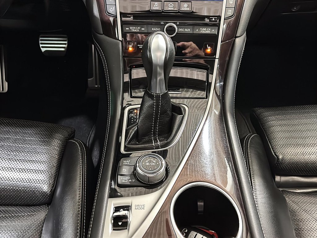 Infiniti Q50 3.0T SPORT AWD TOIT CUIR CHAUFFANTS CAM NAVI 2016 à Montréal, Québec - 21 - w1024h768px