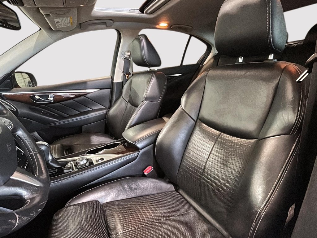 Infiniti Q50 3.0T SPORT AWD TOIT CUIR CHAUFFANTS CAM NAVI 2016 à Montréal, Québec - 15 - w1024h768px