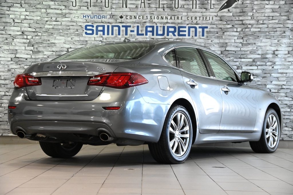 2016 Infiniti Q70 3.7 PREMIUM BOSE NAVI CAMERA TOIT PANORAMIQUE CUIR in Montréal, Quebec - 11 - w1024h768px