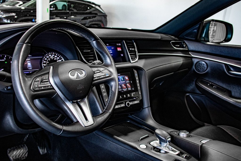 2022 Infiniti QX50 LUXE I-LINE KEYLESS CUIR TOIT CAMERA CARPLAY in Montréal, Quebec - 20 - w1024h768px