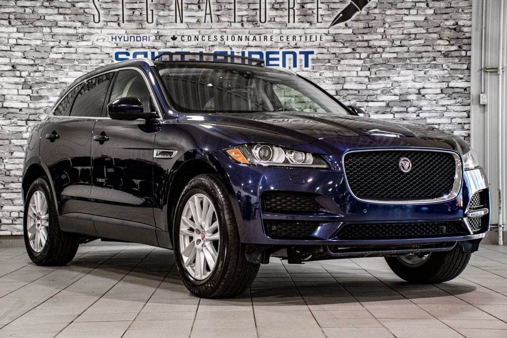 Jaguar F-PACE PRESTIGE 20D DIESEL AWD TOIT OUVRANT NAV CUIR CAM 2018 à Montréal, Québec - 4 - w1024h768px
