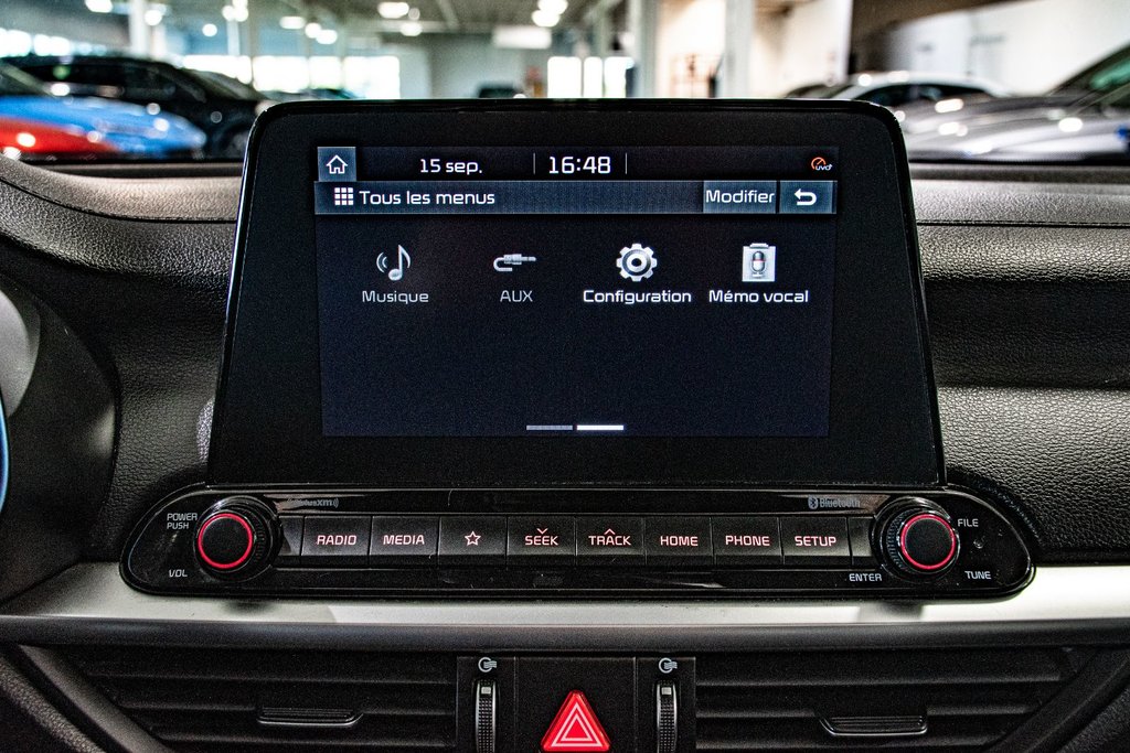 Kia Forte GT CARPLAY CAMERA TOIT CHARGEUR SANS FIL 2021 à Montréal, Québec - 27 - w1024h768px