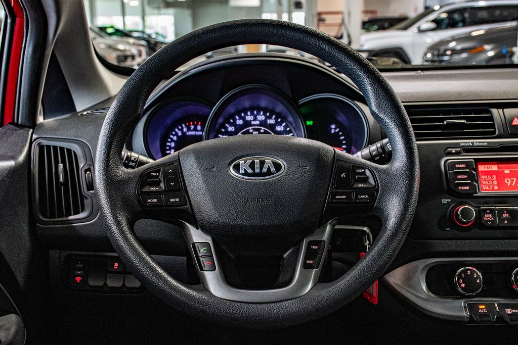 2013 Kia Rio LX SIEGES CHAUFFANTS AIR CLIMATISÉ MANUELLE in Montréal, Quebec - 27 - w1024h768px