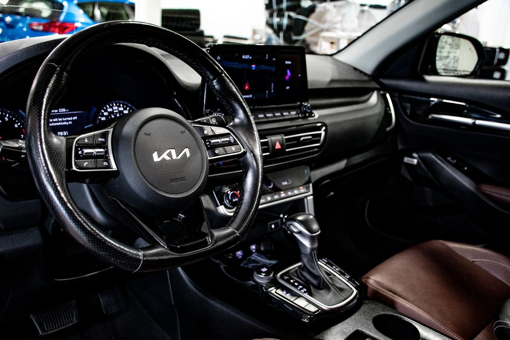 Kia Seltos SX TURBO AWD TOIT OUVRANT NAVIGATION CAMERA MAGS 2022 à Montréal, Québec - 22 - w1024h768px