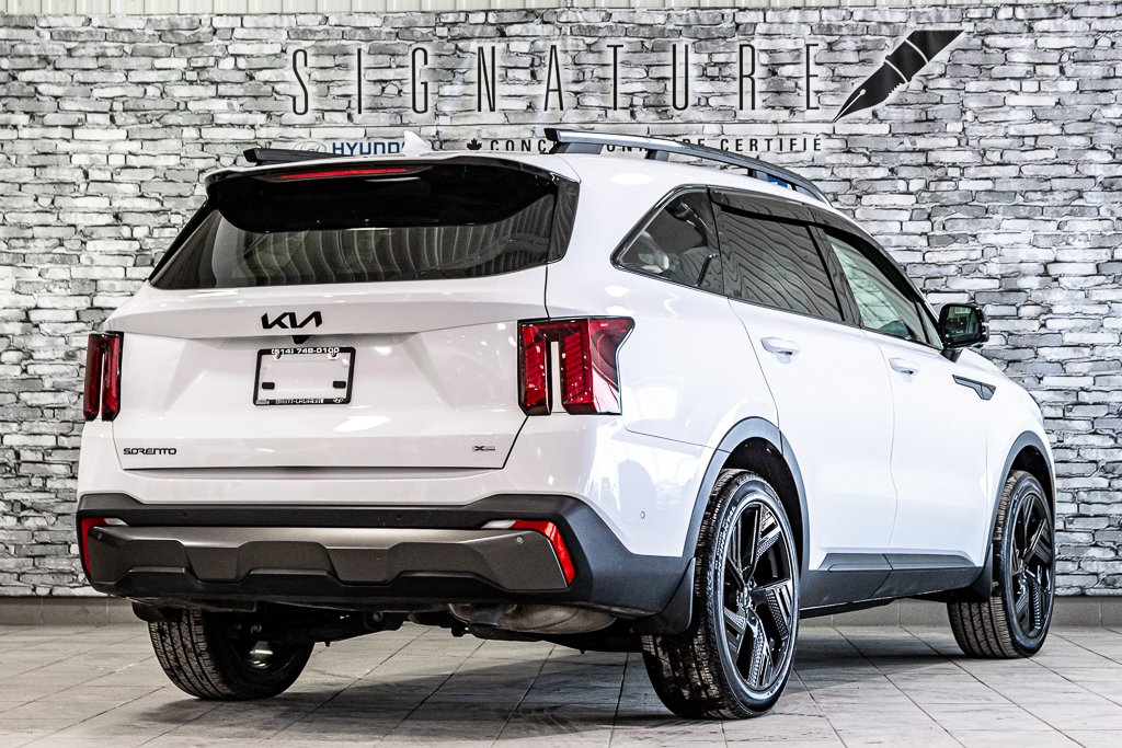 Kia Sorento X LINE LIMITED 6 PASSAGERS TOIT CUIR 2025 à Montréal, Québec - 12 - w1024h768px