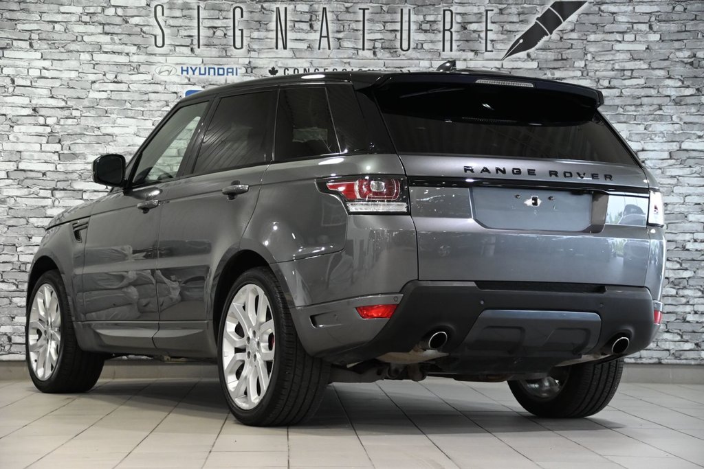 Land Rover Range Rover Sport V8 SC DYNAMIC 4X4 TOIT OUVRANT CUIR NAVIGATION 2017 à Montréal, Québec - 9 - w1024h768px