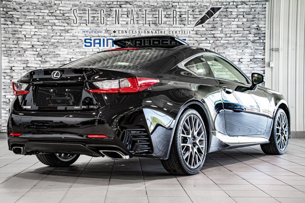 2018 Lexus RC 350 AWD F-SPORT CUIR TOIT NAV CAM in Montréal, Quebec - 13 - w1024h768px