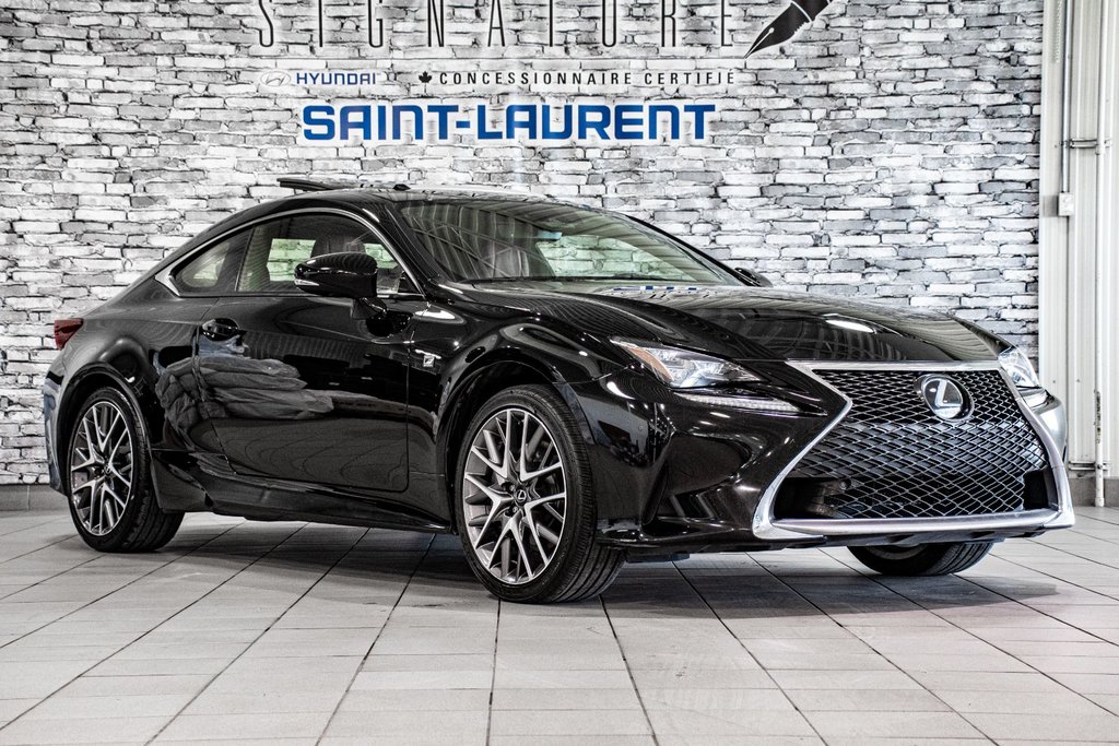 2018 Lexus RC 350 AWD F-SPORT CUIR TOIT NAV CAM in Montréal, Quebec - 9 - w1024h768px