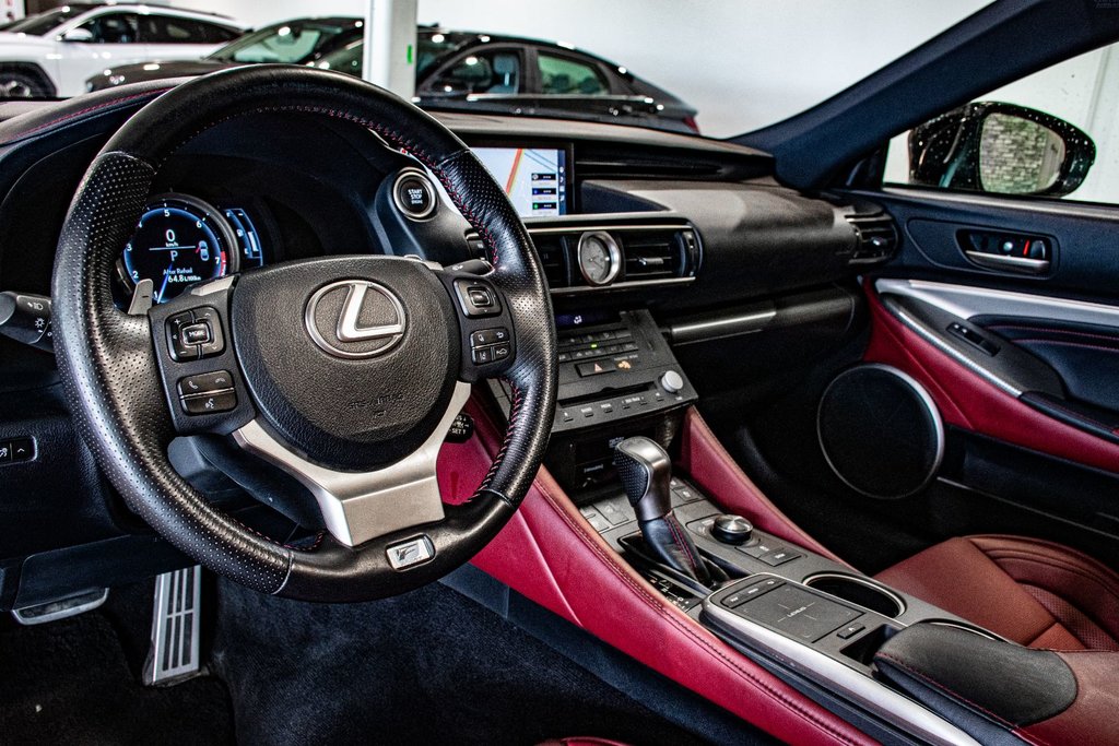 2018 Lexus RC 350 AWD F-SPORT CUIR TOIT NAV CAM in Montréal, Quebec - 24 - w1024h768px