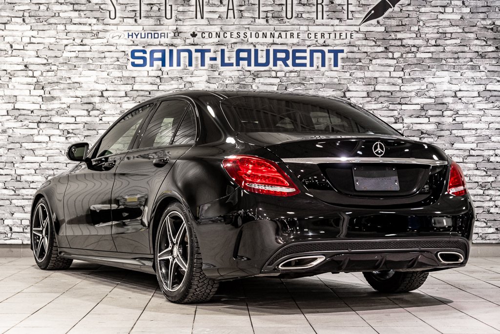 2017 Mercedes-Benz C-Class C 300 4MATIC CUIR TOIT PANORAMIQUE NAVI AMG PACK in Montréal, Quebec - 11 - w1024h768px