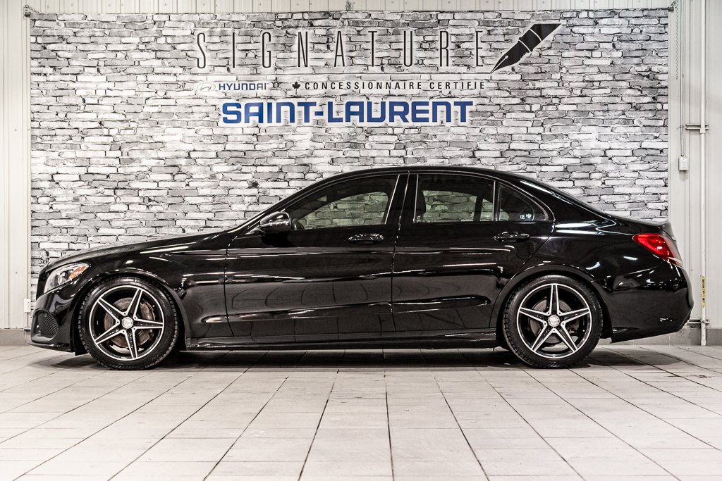 2017 Mercedes-Benz C-Class C 300 4MATIC CUIR TOIT PANORAMIQUE NAVI AMG PACK in Montréal, Quebec - 9 - w1024h768px