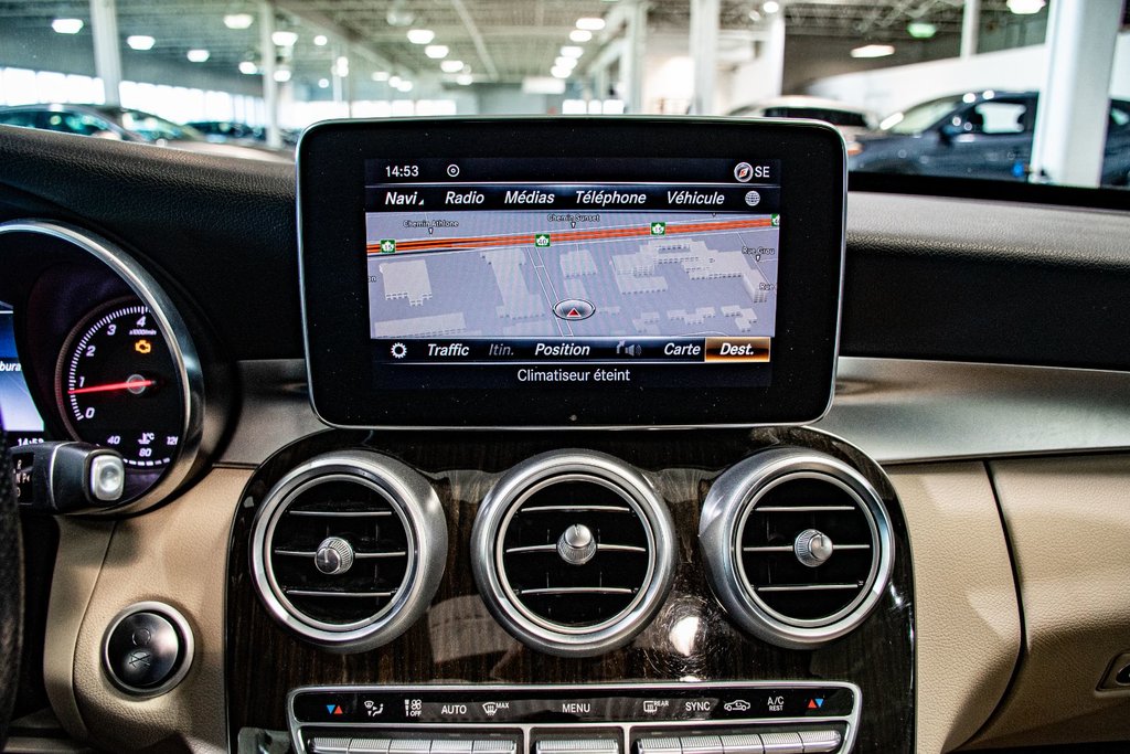 2018 Mercedes-Benz C-Class C300 TOIT OUVRANT NAVIGATION CUIR CAMERA 360 MAGS in Montréal, Quebec - 20 - w1024h768px