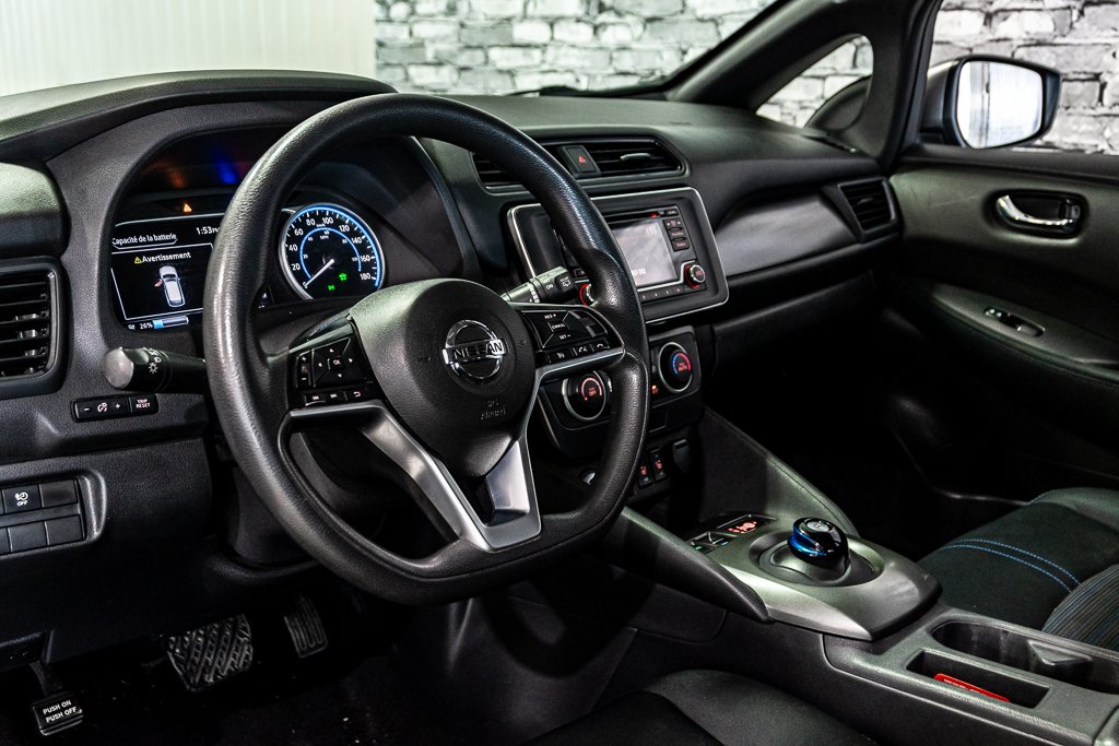 Nissan Leaf S ELECTRIQUE CAMERA SIEGES & VOLANT CHAUFFANT 2019 à Montréal, Québec - 21 - w1024h768px