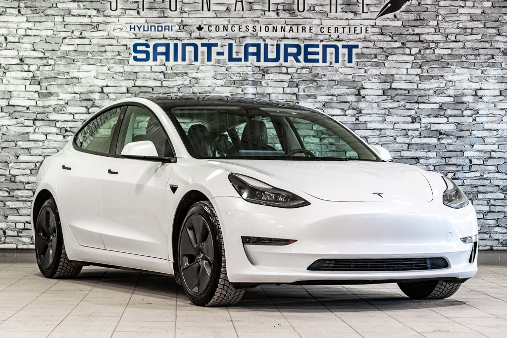 Tesla Model 3 CUIR RWD TOIT PANORAMIQUE CAMERA 2023 à Montréal, Québec - 8 - w1024h768px