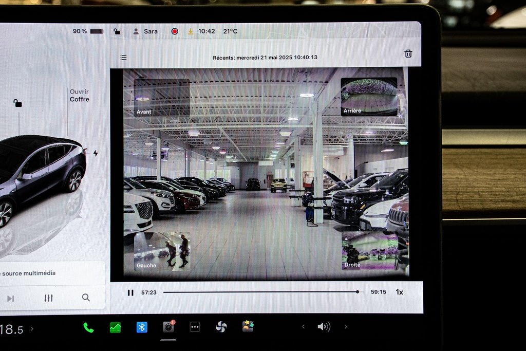 2022 Tesla Model Y LONG RANGE DUAL AWD MOTORS CUIR TOIT PANO NAV in Montréal, Quebec - 20 - w1024h768px