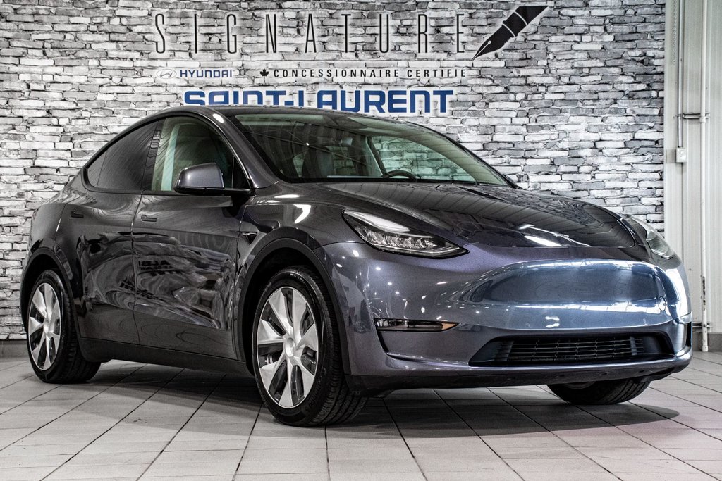 2022 Tesla Model Y LONG RANGE DUAL AWD MOTORS CUIR TOIT PANO NAV in Montréal, Quebec - 8 - w1024h768px
