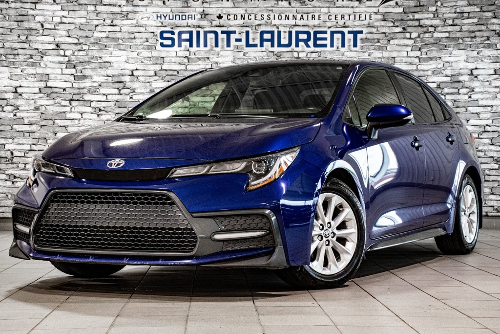 Toyota Corolla SE SIÈGES CHAUFFANTS CAMERA PHARE A DEL 2020 à Montréal, Québec - 1 - w1024h768px