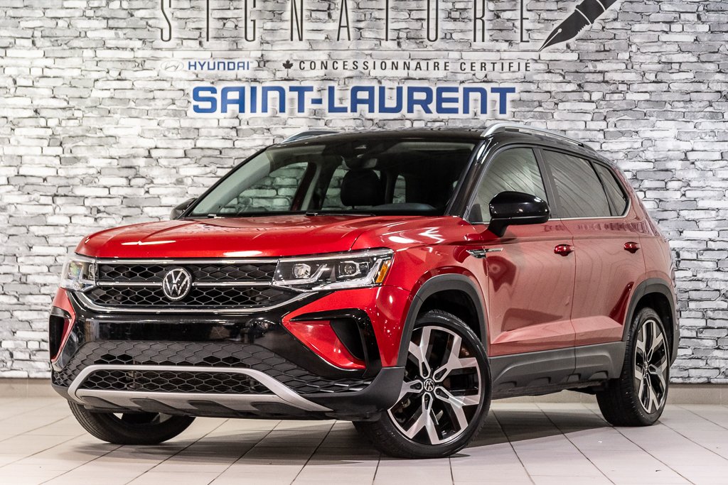 Volkswagen Taos HIGHLINE TOIT PANORAMIQUE CARPLAY NAVI CUIR MAGS 2023 à Montréal, Québec - 1 - w1024h768px