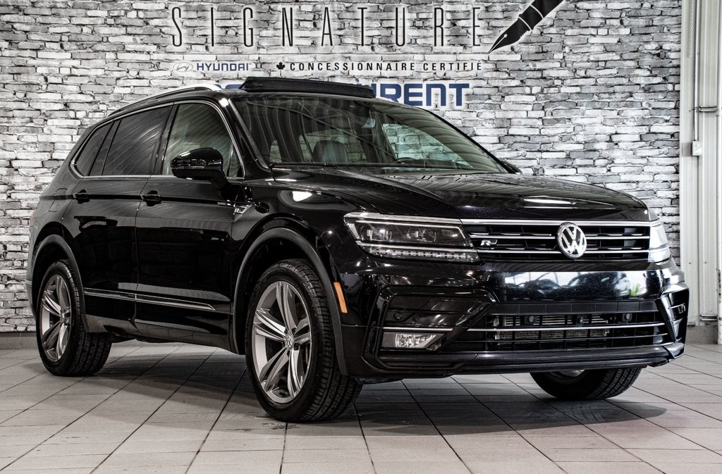 2018 Volkswagen Tiguan HIGHLINE R-LINE AWD TOIT OUVRANT NAVIGATION CUIR in Montréal, Quebec - 11 - w1024h768px