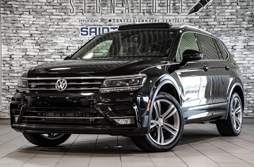 2018 Volkswagen Tiguan HIGHLINE R-LINE AWD TOIT OUVRANT NAVIGATION CUIR in Montréal, Quebec - 1 - w1024h768px