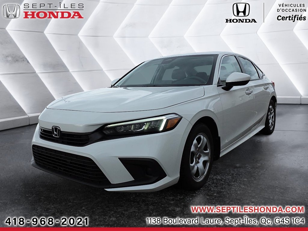Honda Civic Sedan LX 2022 à Sept-Iles, Québec - 1 - w1024h768px