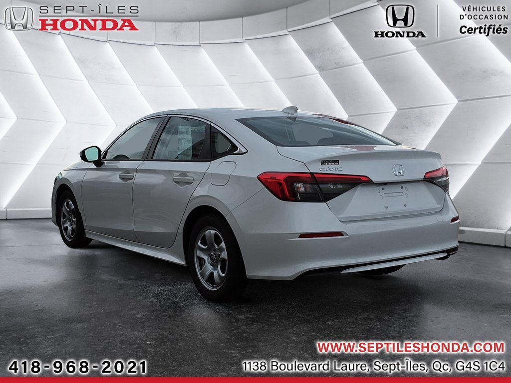 Honda Civic Sedan LX 2022 à Sept-Iles, Québec - 4 - w1024h768px