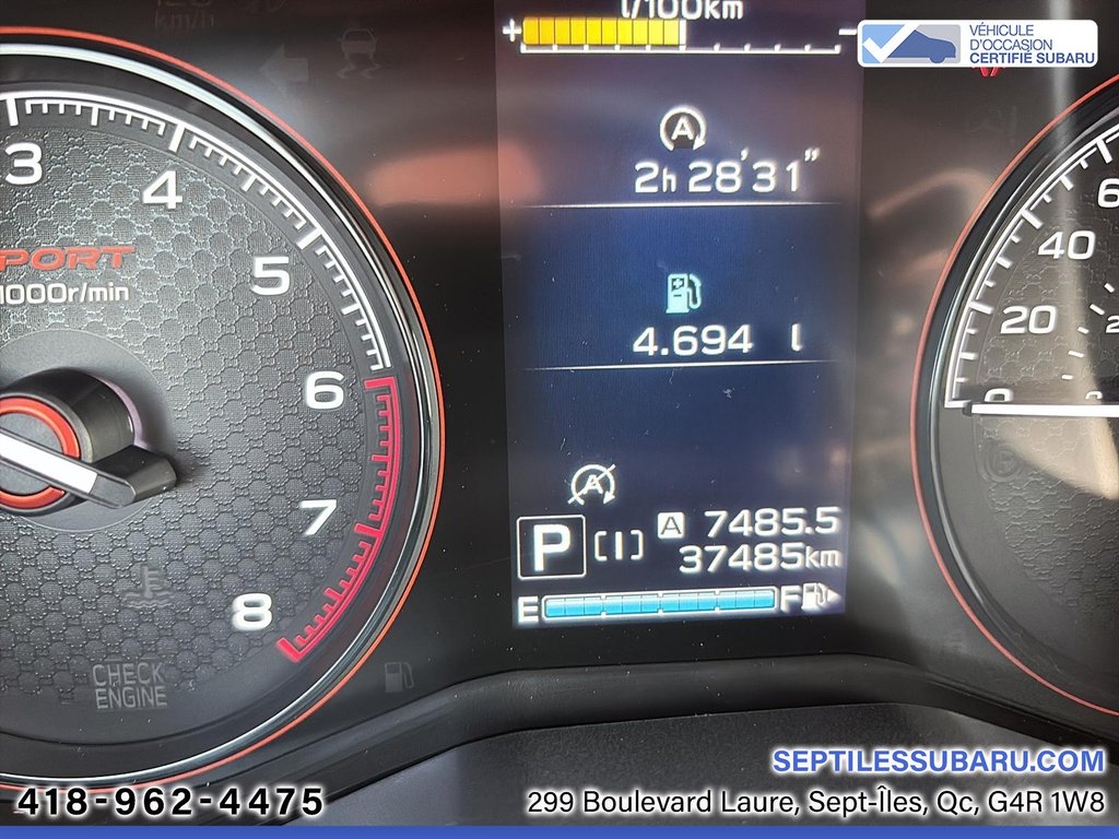 Subaru Forester Sport 2022 à Sept-Iles, Québec - 10 - w1024h768px