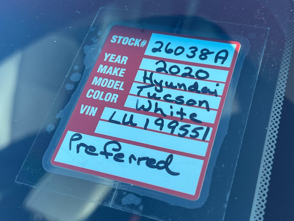 Hyundai Tucson Preferred | Cam | USB | XM | HtdSeats | Bluetooth 2020 à Amherst, Nouvelle-Écosse - 19 - w1024h768px