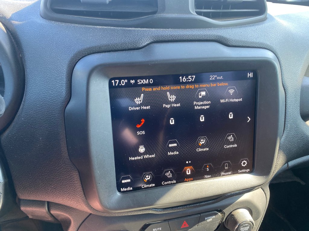 2019 Jeep Renegade Limited | Leather | Nav | Cam | USB | HtdWheel in Hebbville, Nova Scotia - 22 - w1024h768px