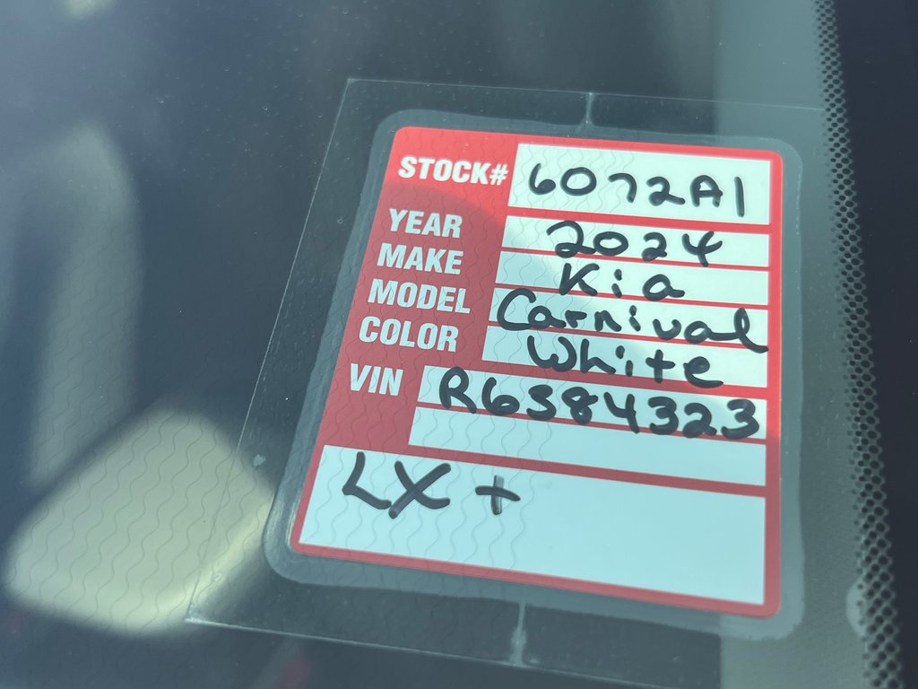 Kia Carnival LX+ | Cam | 8-Pass | HtdSeats | Warranty to 2028 2024 à Amherst, Nouvelle-Écosse - 10 - w1024h768px