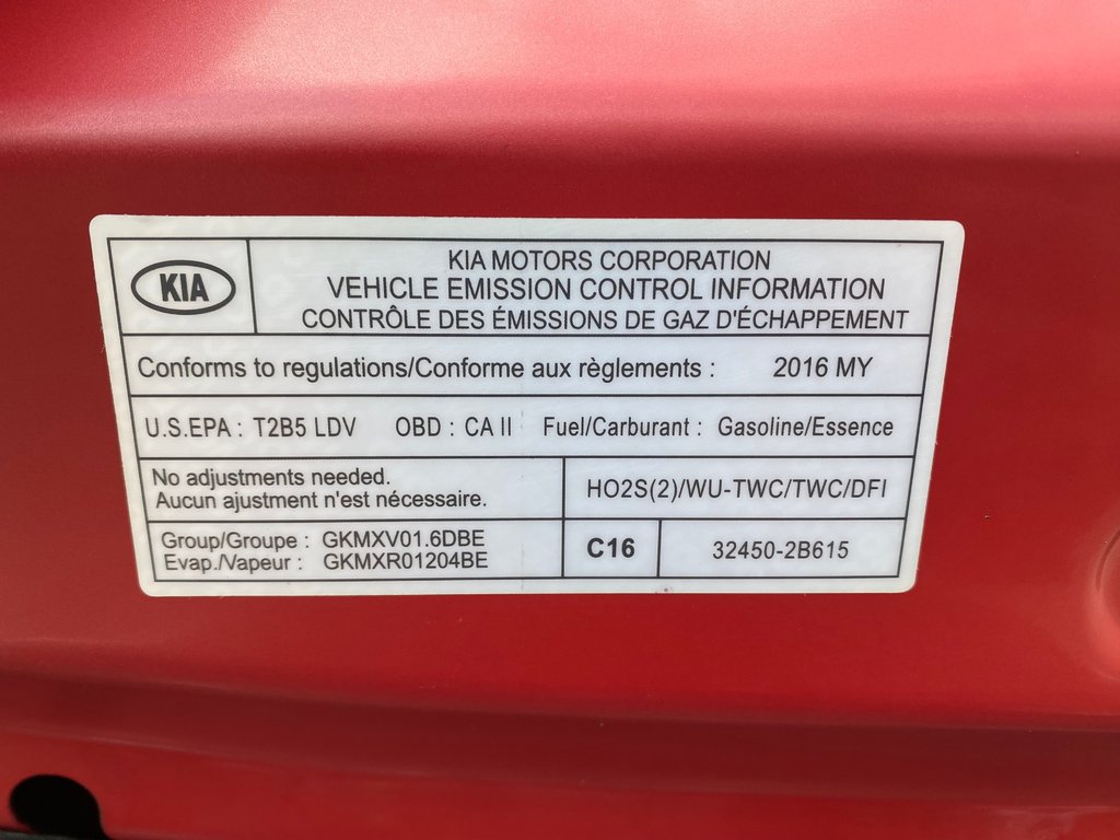 Kia Rio LX+ | USB | XM | Bluetooth | Cruise | Keyless 2016 à Amherst, Nouvelle-Écosse - 39 - w1024h768px