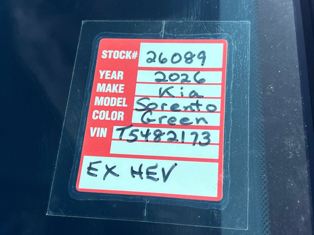 2026 Kia Sorento Hybrid EX | HEV | Leather | Cam | USB | Warranty to 2034 in Hebbville, Nova Scotia - 13 - w1024h768px
