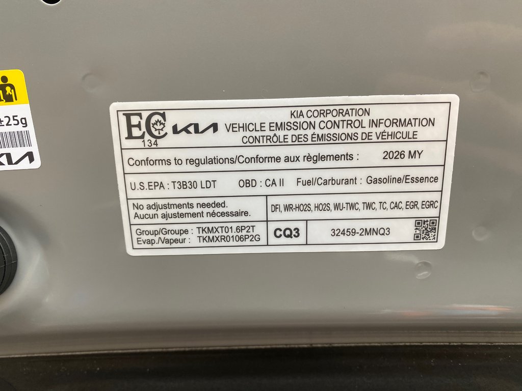 Kia Sportage PHEV EX Premium 2026 à Amherst, Nouvelle-Écosse - 63 - w1024h768px