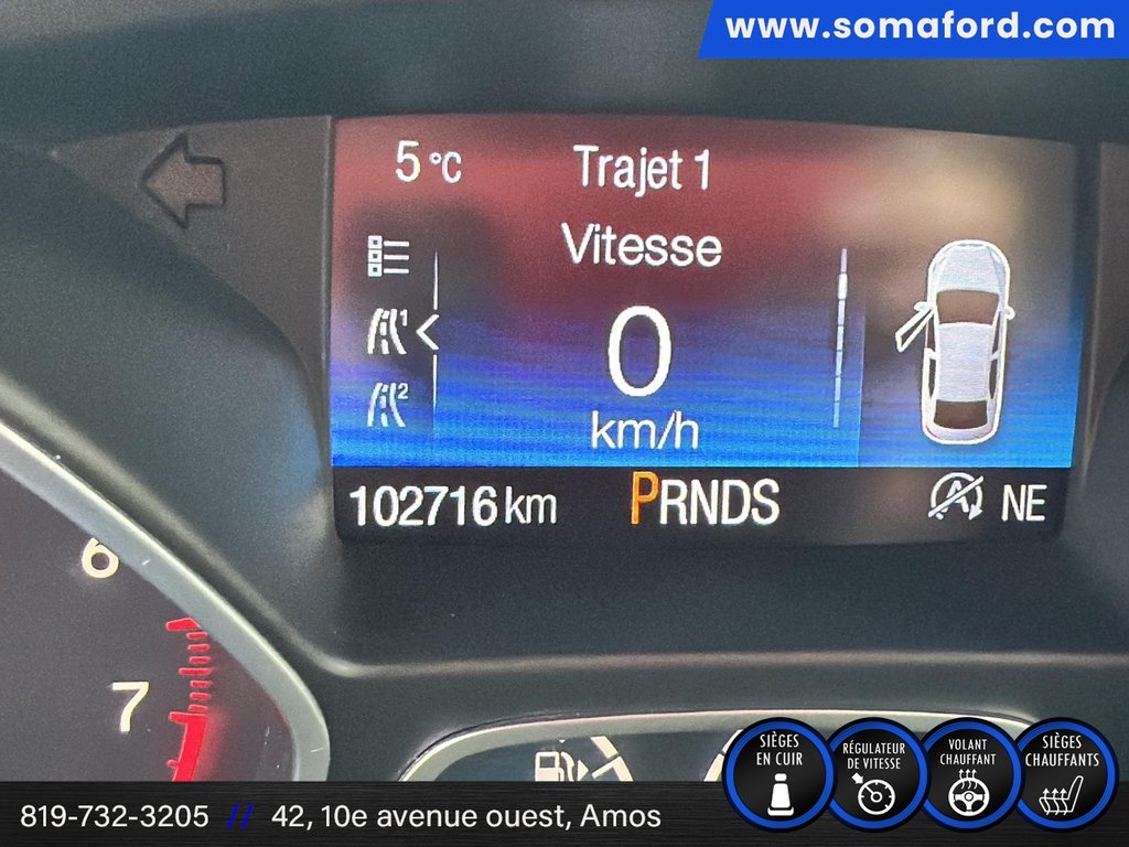 2017 Ford Escape Titanium in Amos, Quebec - 13 - w1024h768px