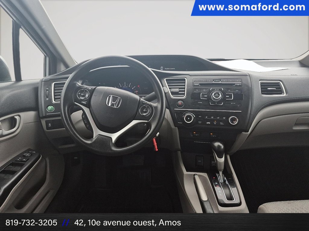 2015 Honda Civic Sedan LX in Amos, Quebec - 9 - w1024h768px