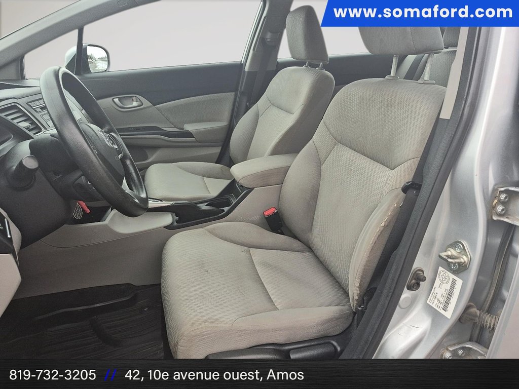 2015 Honda Civic Sedan LX in Amos, Quebec - 8 - w1024h768px