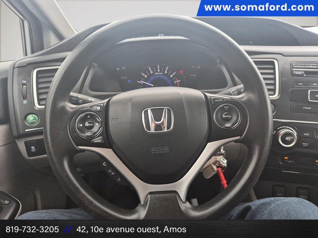 2015 Honda Civic Sedan LX in Amos, Quebec - 11 - w1024h768px