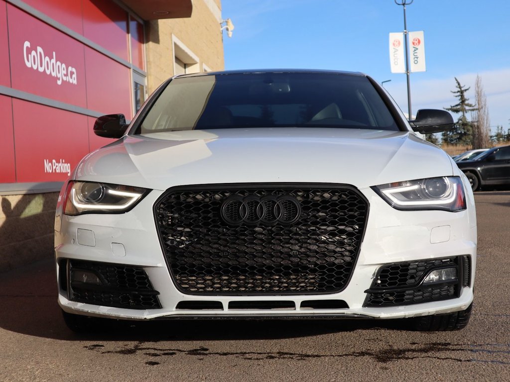 2016 Audi A4 PROGRESSIV PLUS IN WHITE EQUIPPED WITH A 2.0L TURBO I4 , QUATTRO AWD , 8SPD AUTO , LEATHER HEATED SEATS , SUNROOF , PREMIUM AUDI-1