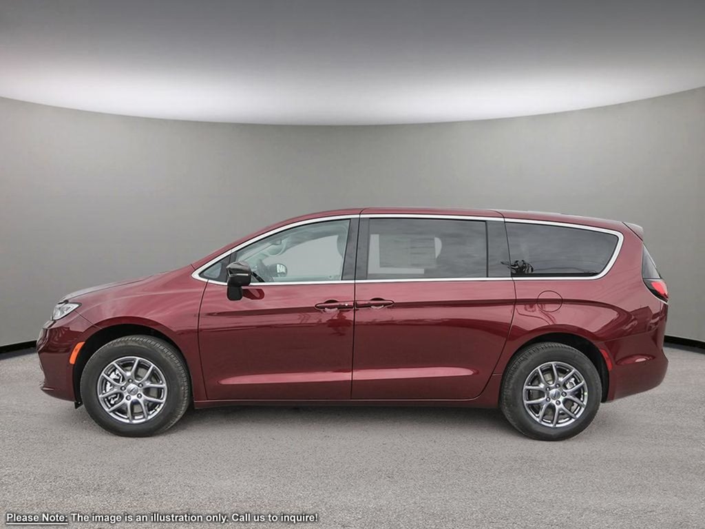 2024 Chrysler Pacifica TOURING IN RED HOT PEARL EQUIPPED WITH A 3.6L V6 , FWD , 9SPD AUTO , PWR LIFTGATE , DUAL SLIDING DOORS , TRI ZONE AC , HEATED SE-2