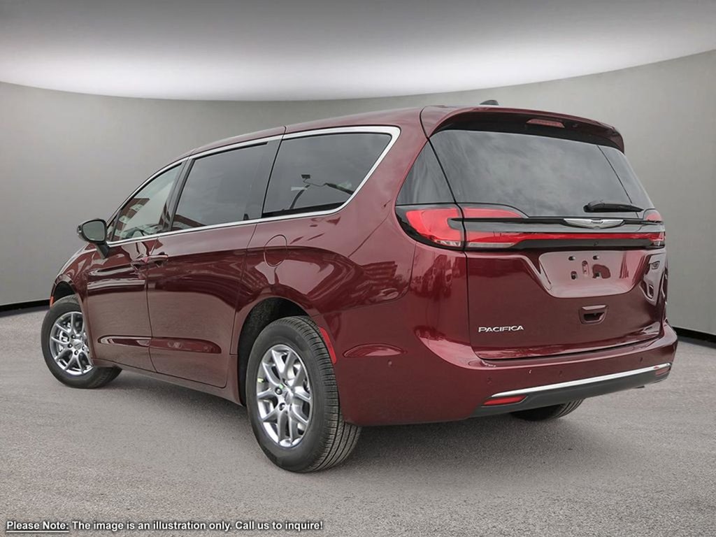 2024 Chrysler Pacifica TOURING IN RED HOT PEARL EQUIPPED WITH A 3.6L V6 , FWD , 9SPD AUTO , PWR LIFTGATE , DUAL SLIDING DOORS , TRI ZONE AC , HEATED SE-3