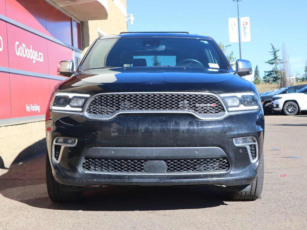 2022 Dodge Durango CITADEL IN DB BLACK EQUIPPED WITH A 5.7L HEMI V8 , AWD , 8SPD TF AUTO , 19 SPEAKER HK AUDIO , ANODIZED PLATINUM APPEARANCE PCKG-1