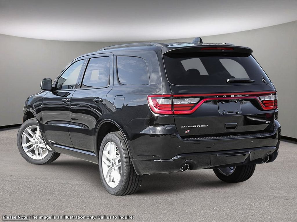 2024 Dodge Durango GT IN DB BLACK EQUIPPED WITH A 3.6L V6 , AWD , 8SPD AUTO , BACKUP CAM , PARK SENSE REAR , BSM/RCPD , REMOTE START , HEATED SEATS-3