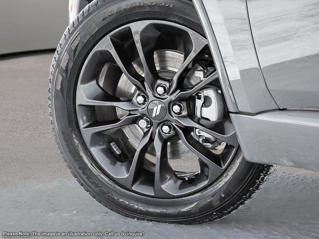 2024 Dodge Durango GT INDESTROYER GREY EQUIPPED WITH A 3.6L V6 , AWD , 8SPD AUTO , BLACKTOP PACKAGE , 20INCH RIMS , BACKUP CAM , PARK SENSE REAR ,-7