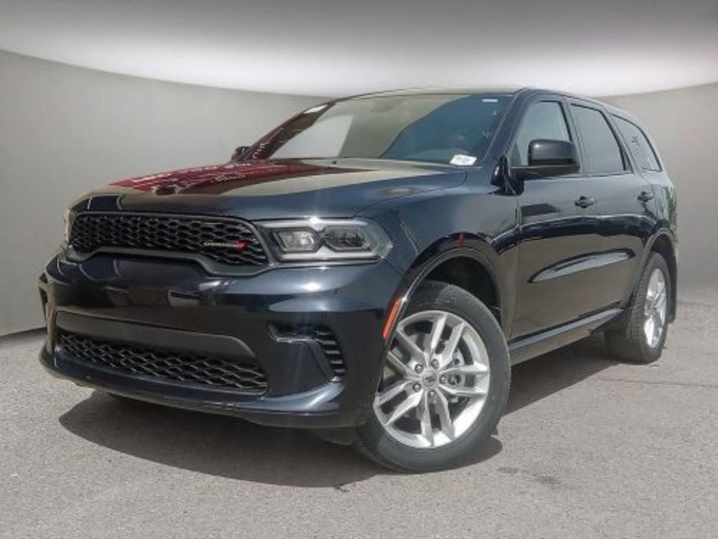 2024 Dodge Durango GT IN NIGHT MOVES BLUE EQUIPPED WITH A 3.6L V6 , AWD , 8SPD AUTO , BACKUP CAM , PARK SENSE REAR , HEATED SEATS + WHEEL , POWER L-0