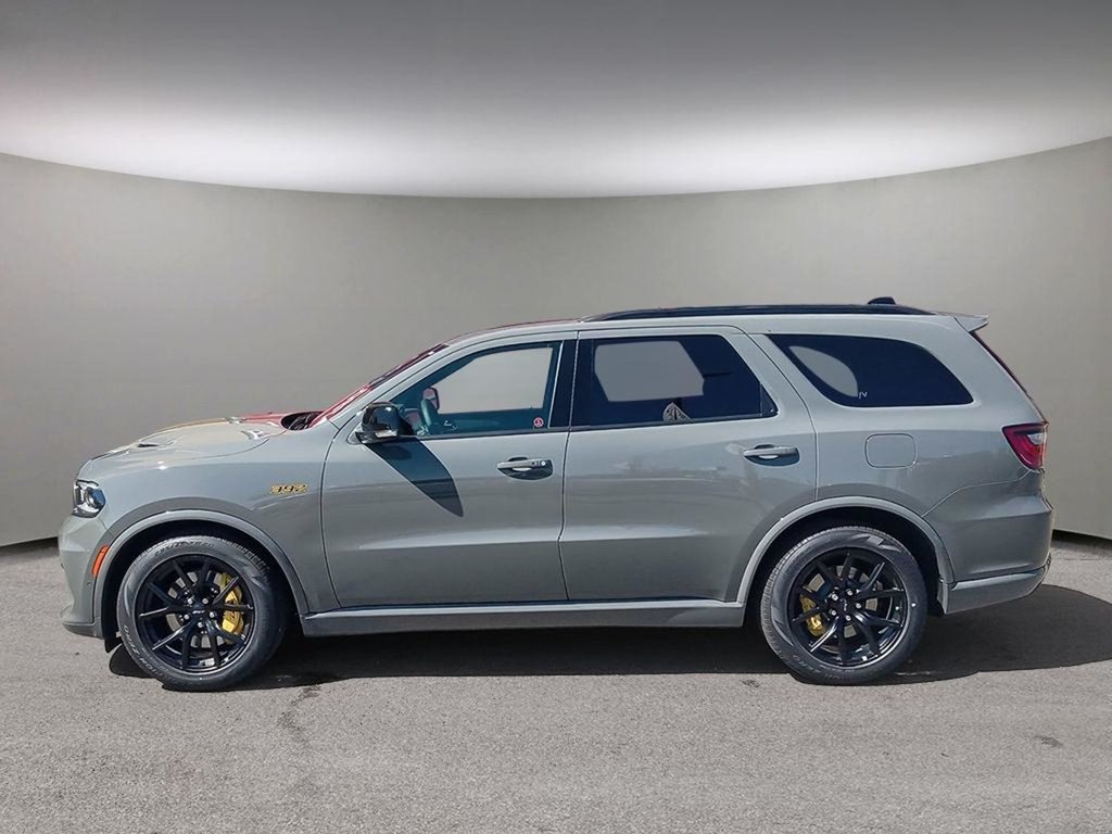 2024 Dodge Durango SRT 392 ALCHEMI IN DESTROYER GREY EQUIPPED WITH A 6.4L HEMI V8 , 4X4 , 8SPD TF AUTO , LEATHER/SUEDE SEATS W/YELLOW STITCH , SUNR-2