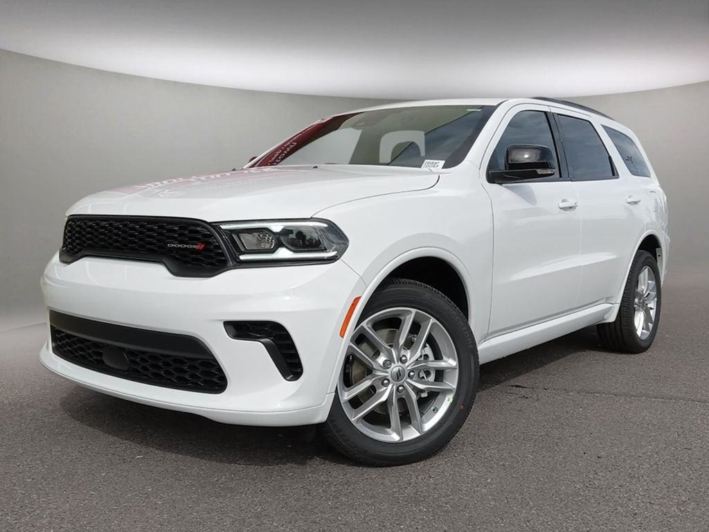 2024 Dodge Durango GT + IN WHITE KNUCKLE EQUIPPED WITH A 3.6L V6 , AWD , 8SPD AUTO , NAPPA LEATHER HEATED/VENTED SEATS , PWR FRONT SEATS , 10.1INCH-0